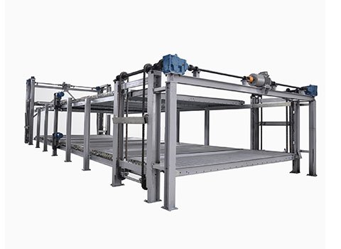 Sistema de estacionamiento de circulación